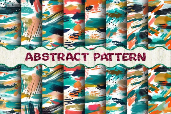 Abstract Patterns Colorful: A Versatile Resource for Creative Projects