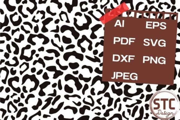 Black White Leopard Seamless Patterns: A Modern Vector Illustration for Designers and Creators