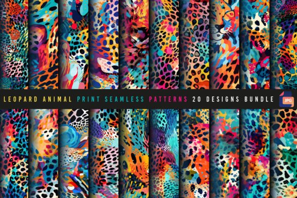 Leopard Animal Print Seamless Patterns: Strategic Use for Creative and Business Success