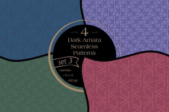 Luxury Saturated Seamless Patterns
