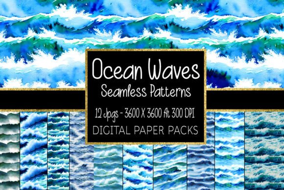 Ocean Waves Seamless Patterns: A Comprehensive Overview