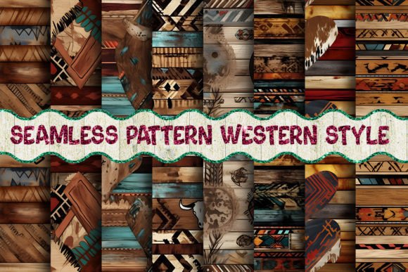 Western Seamless Patterns Bundle: Strategic Use for Creative and Commercial Projects